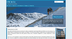 Desktop Screenshot of cscnepal.com